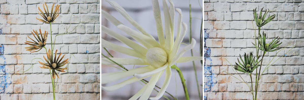 Artificial Decorative Foam Flower Agapanthus