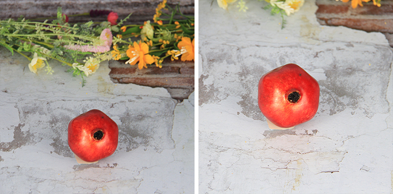 8.6X7.2Cm Artificial/Decorative Simulation Fruits Medium Red Pomegranate