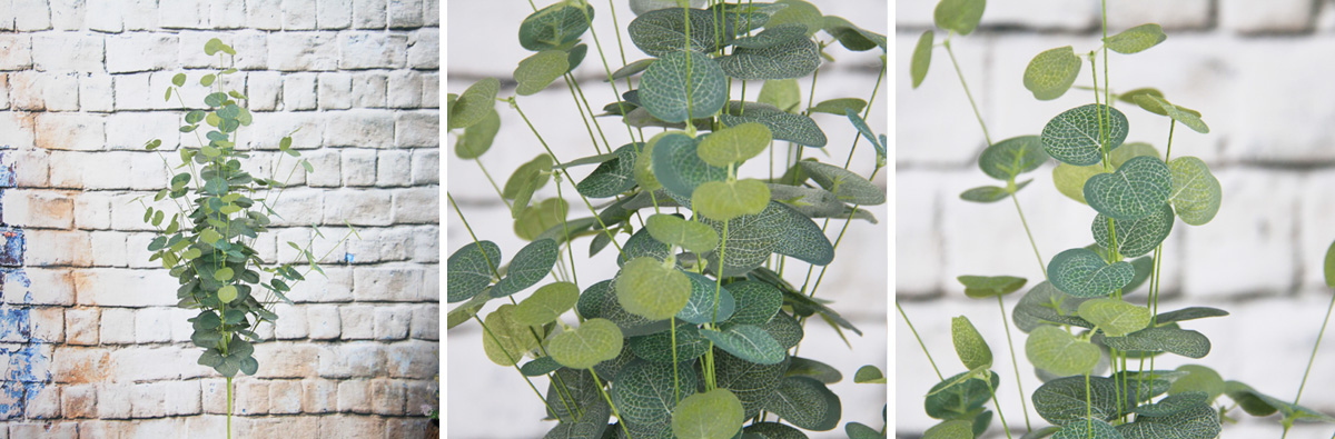 Artificial Decorative Grass Eucallyptus Leaves