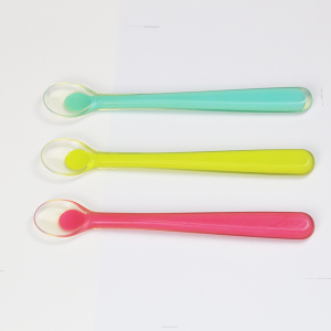 High quality silicone baby spoon