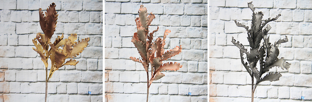 90Cm Artificial Decorative Foam Flower Leaf Spray