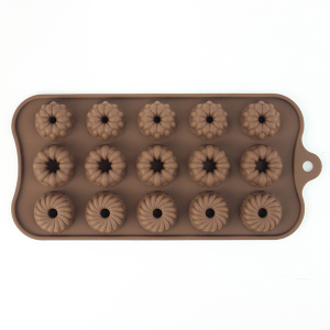 silicone flower chocolate mold