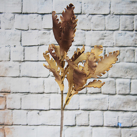 Jet de feuille de fleur de mousse décorative artificielle de 90Cm
