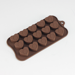 15 cups silicone chocolate mold