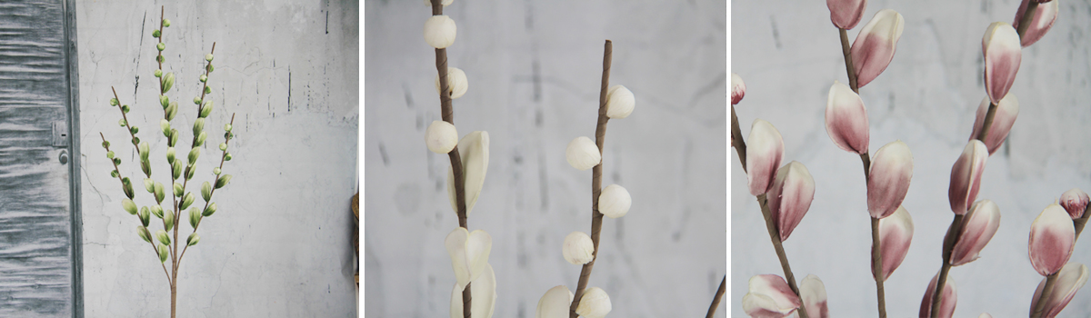 Artificial Decorative Foam Flower Elm Branch