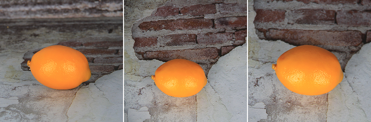8,9 × 6,2 cm Künstliche / Dekorative Simulation Früchte Gelbe Zitrone