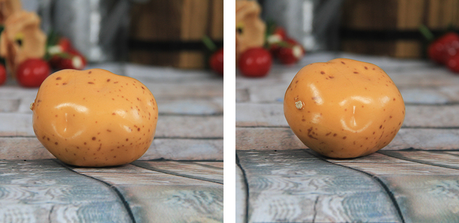 8.2x6.2cm Artificial/Decorative Simulation Vegetable Potato