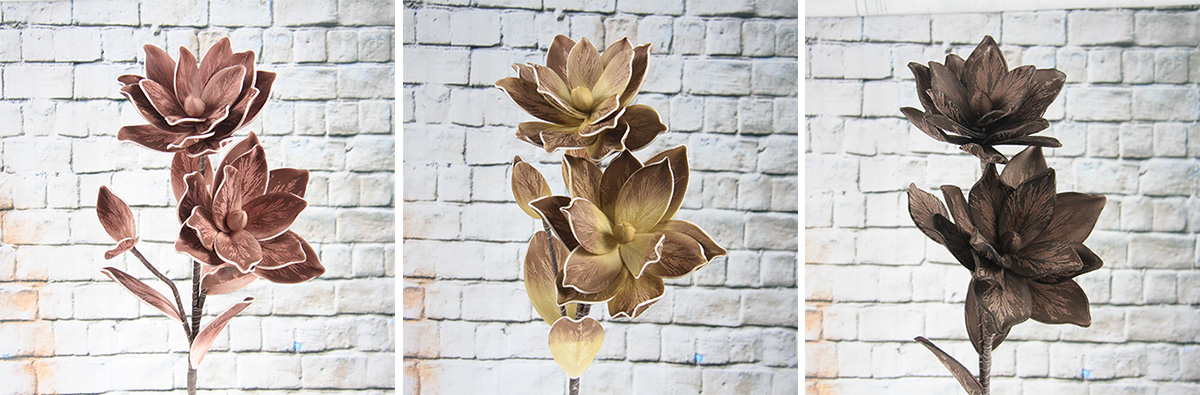 100см искусственная декоративная печатная пена цветок магнолия с разрешением