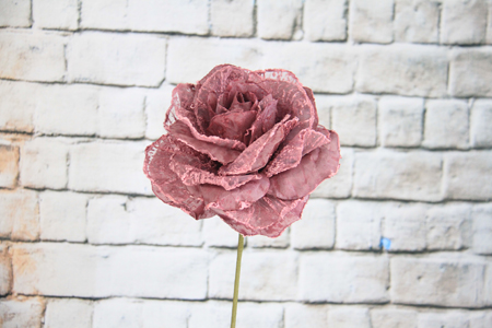 Organza-Blumen-Diy