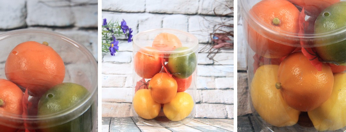 Artificial Decorative Fruits Gift Box Lemon/Orange