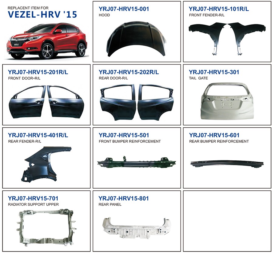 Auto Body Parts for Honda Vezel-Hrv 2015