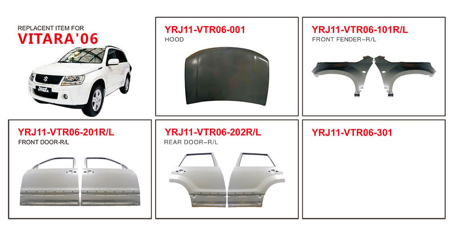 Auto Body Parts for Suzuki Vitara 2006