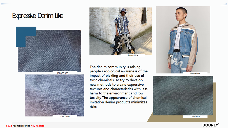 SS22 FASHION TRENDS KEY FABRIC 