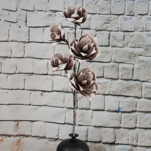 Matériel décoratif d'Eva de fleur de Magnolia de mousse pour l'exposition de fenêtre d'aéroport de Restaurant d'hôtel de supermarché de décoration à la maison