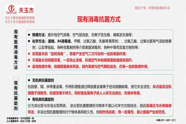 可見光抗菌除甲醛教室護眼燈