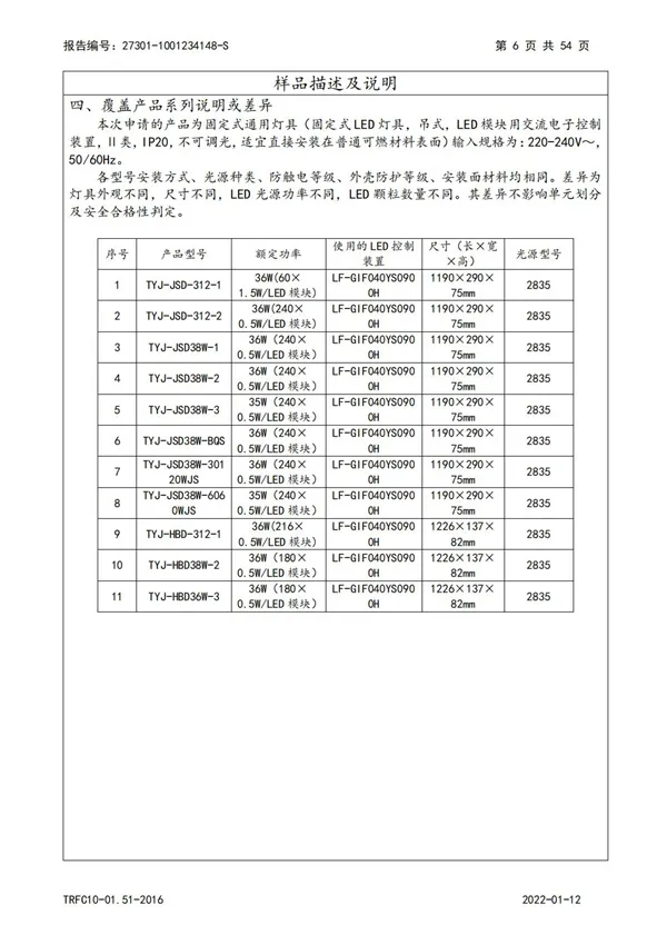 3C教室燈強(qiáng)制檢驗(yàn)報(bào)告