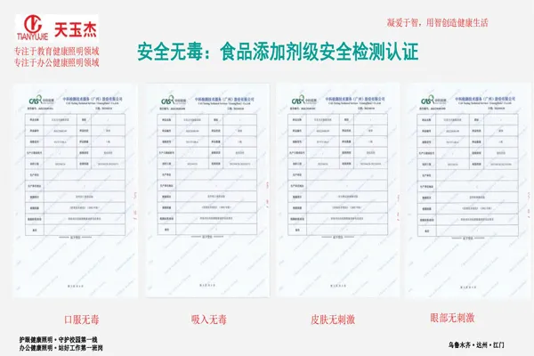 可見(jiàn)光抗菌除甲醛教室護(hù)眼燈