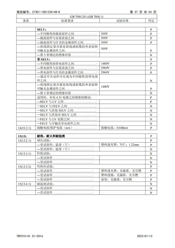 3C教室燈強(qiáng)制檢驗(yàn)報(bào)告