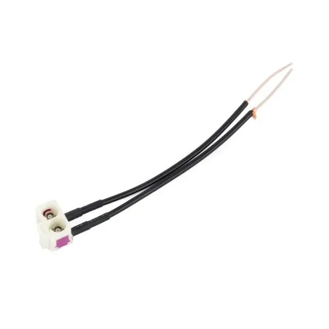 OEM TSCN Radio Wire Harness with White Fakra Connector for Car Stereo Aftermarket Installation