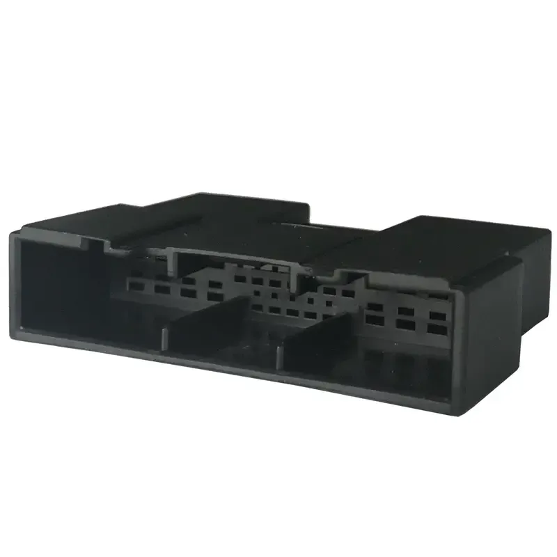 28Pin Male Black Key B Car Aftermarket Stereo Audio Connector