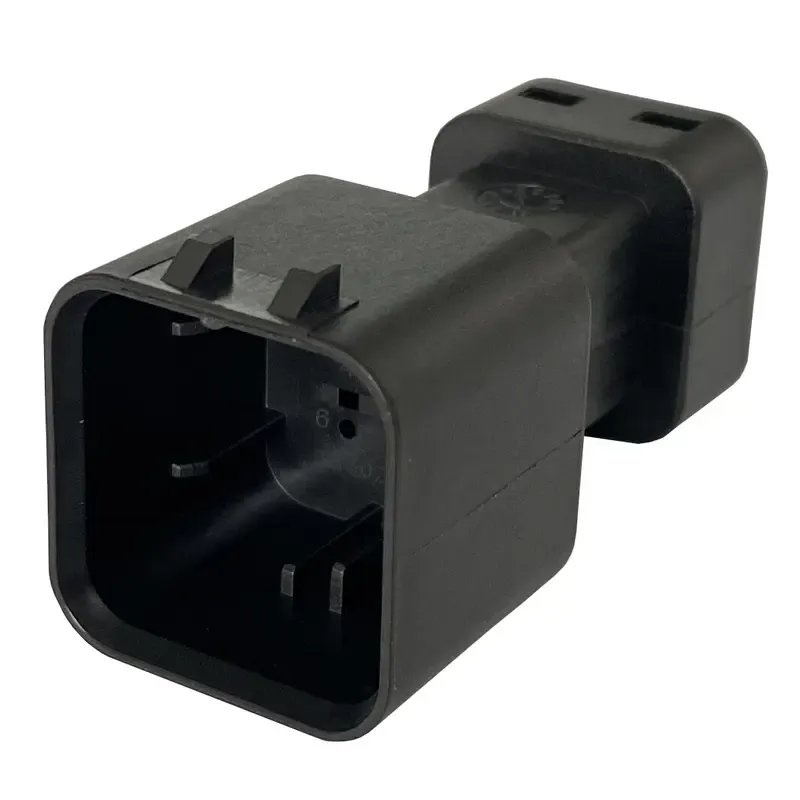 08Pin Black TE AMPSEAL Connector Wire-to-Wire Connector
