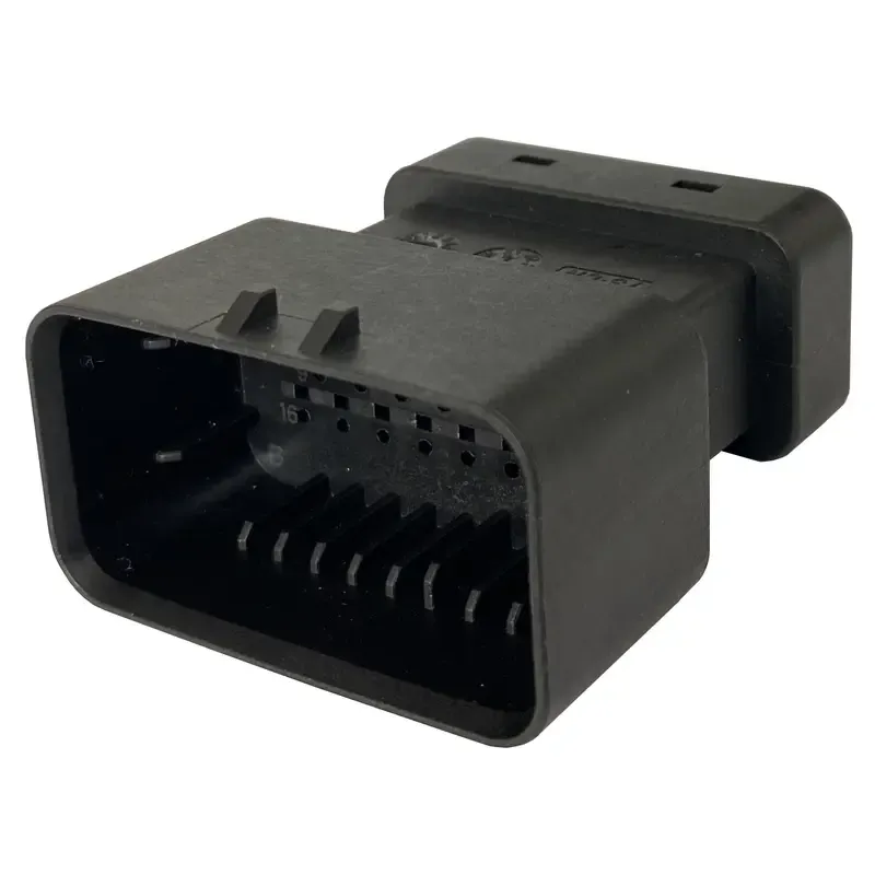 23Pin Black TE AMPSEAL Connector Wire-to-Wire Connector