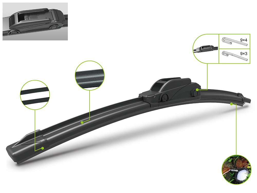 Frameless Wiper Blade