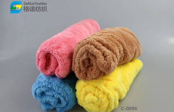 Coral Fleece Shower Cap