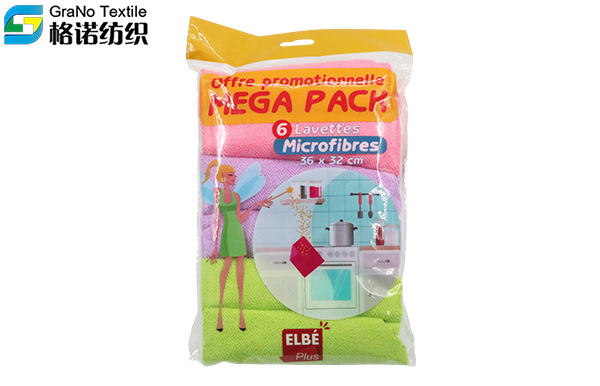 Lace-trimmed Polyester Dishcloth