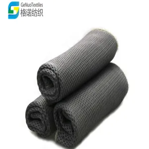 Polyester and Nylon Sandwich Mesh Fabric Square Scarf