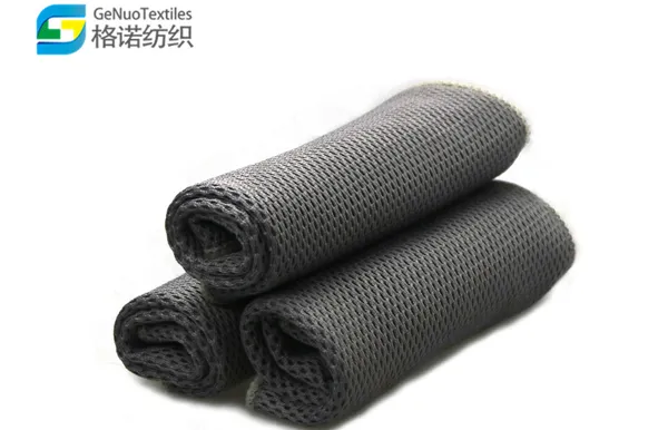 Polyester and Nylon Sandwich Mesh Fabric Square Scarf