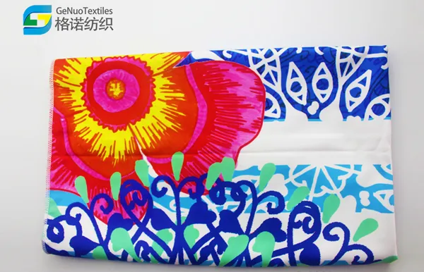 Double-sided Fleece Printed Beach Towel