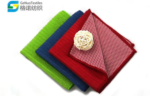 All-polyester Square Scarf with Mesh Fabric (three layers plus mesh)