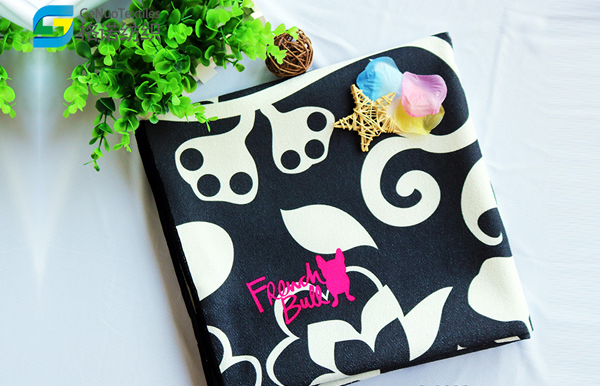 Ant Print Yoga Towel