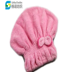 Coral Fleece Princess Drying Cap