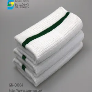 100% Polyester Cationic Striped Towels