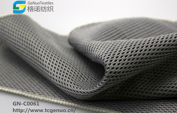 Polyester and Nylon Sandwich Mesh Fabric Square Scarf