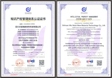 Quality Management System certification