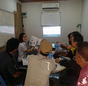 La session du groupe d'échange technique sur l'indicateur de moment de charge (LMI) 2019 du WTAU s'est tenue à Chonburi, en Thaïlande   