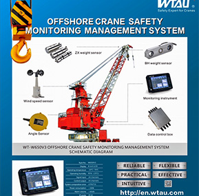Offshore CraneLmi System WT-W650V3  for malaysia customer