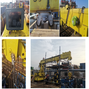Crane  Safety Monitoring System -WT-W650V3  Load Safety Indicator- Pedestal Deck Crane
