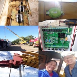 Tadano TR500M système d'indicateur de moment de charge de grue mobile télescopique pour la société de location de grues en Malaisie