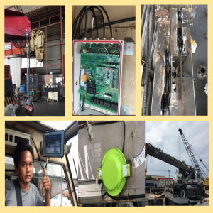 KATO SR250SP Crane Computer Lmi System pour les propriétaires de grues en Indonésie
