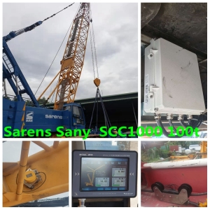 Sany SCC1000 100t sistema indicador de momento de carga de grúa sobre orugas WTL-A700 para equipos pesados de Sarens vietnam