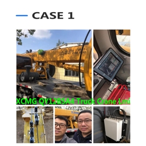 XCMG 12t QY12B Truck Crane installed WTL-A700 safe load indicator system with full set crane lmi spare parts