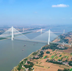 Weite Technologies accompagne à nouveau la construction d'un nouveau pont sur le fleuve Yangtsé