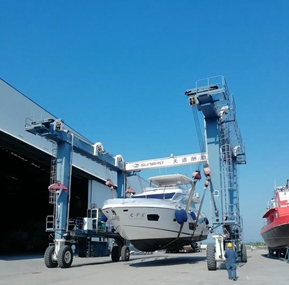 The safety monitoring system of Zhuhai Sunbird yacht Lifting equipment was successfully accepted