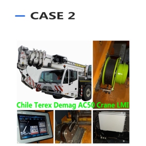 Le client chilien a choisi le système WTL-A700 Crane lmi pour la grue mobile Terex Demag AC50 et a terminé l'installation et la mise en service en ligne avec les conseils d'un ingénieur international WTAU.