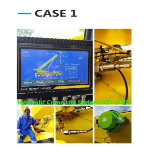WTL-A700 Load Moment Indicator System with hydraulic sensor for telescopic mobile crane.