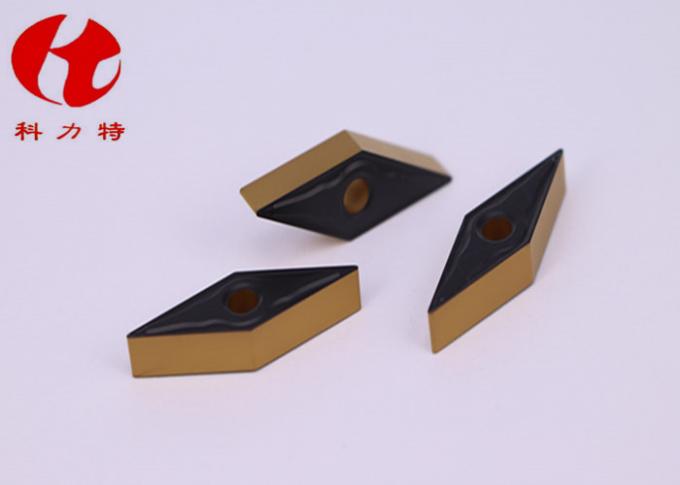 VNMG160404-PMK Lathe Cutting Tools Inserts Excellent Wear Life For Cast Iron / Steel